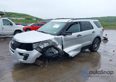 2018 Ford Explorer Sport from USA, damaged, VIN 1FM5K8GT8JGC24863